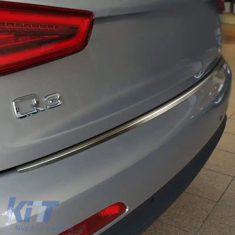Protector pentru bara spate potrivit pentru Audi Q3 8U 11-18 din oțel-image-6298810
