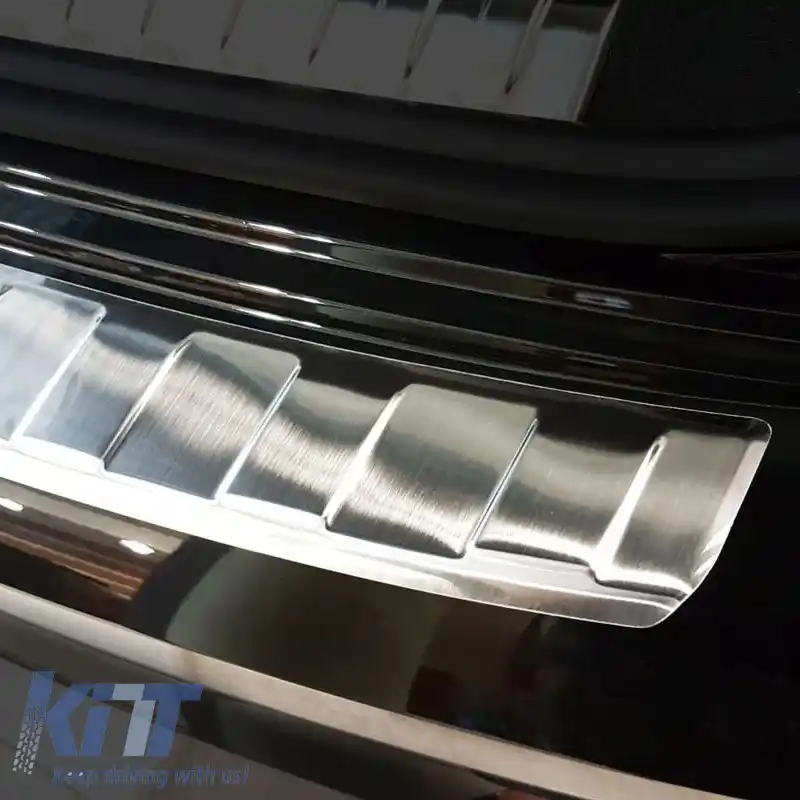 Protector pentru bara spate potrivit pentru Audi Q3 F3 19+ Oțel-image-6301444