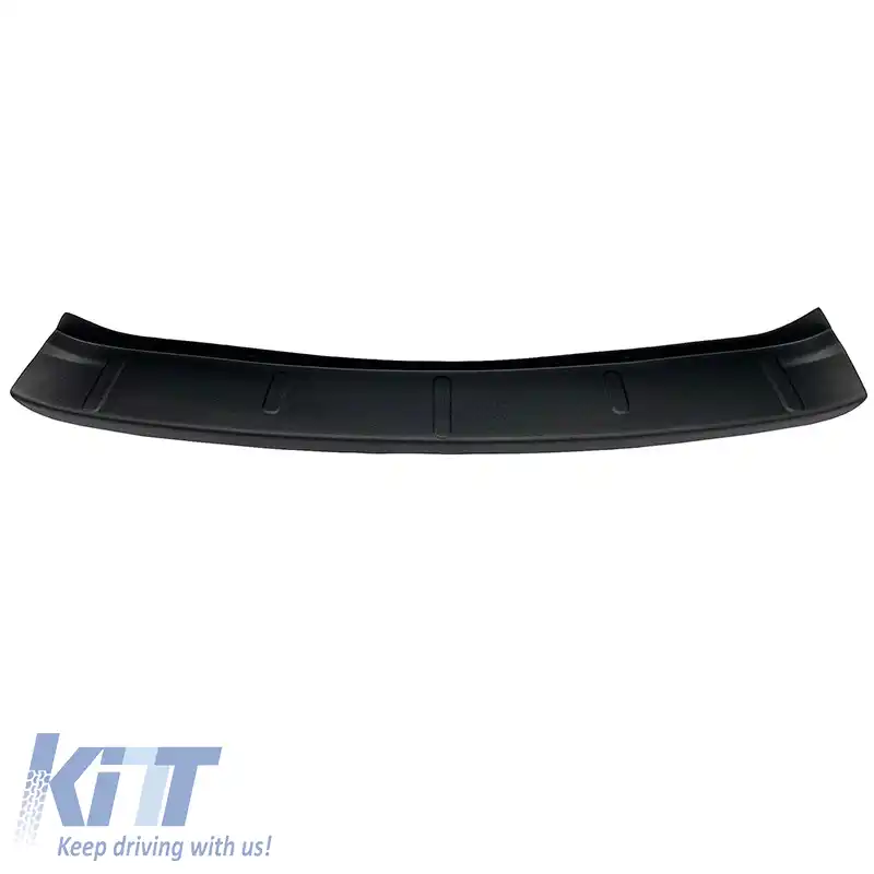 Protector pentru bara spate potrivit pentru Dacia Duster 2010-2017 din plastic ABS negru-image-6305720