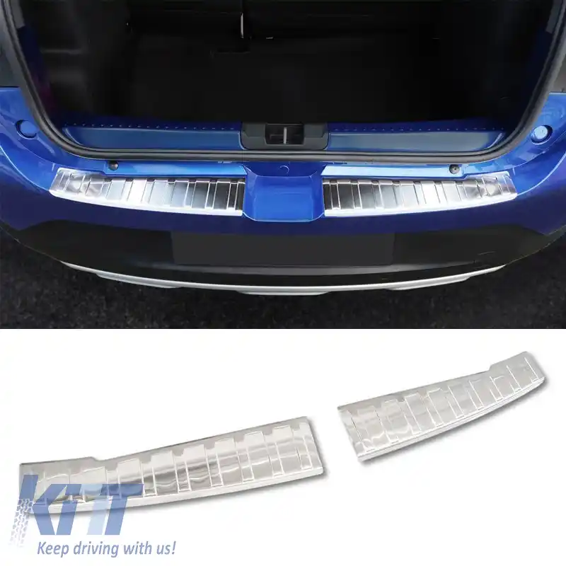 Protector pentru bara spate potrivit pentru Dacia Sandero III 2020+ Oțel-image-6312934