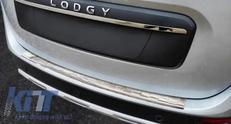 Protector pentru bara spate potrivit pentru Dacia Lodgy 2012-2017 & 2017+ Oțel-image-6315363