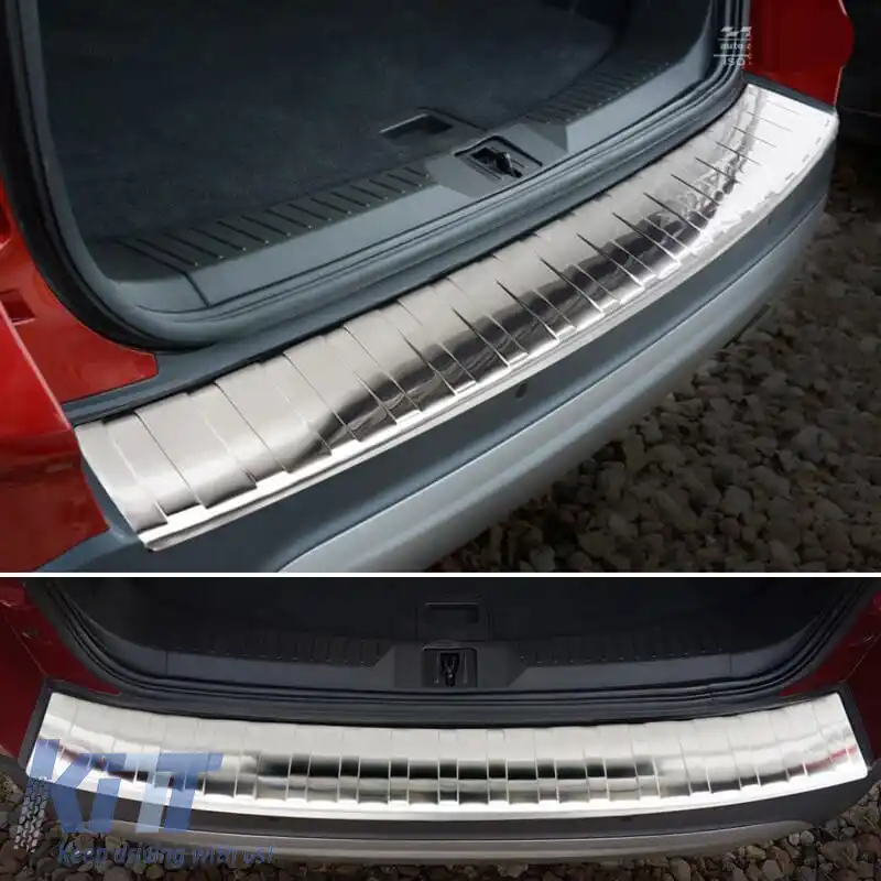 Protector pentru bara spate potrivit pentru Ford Kuga II 13-16 din oțel-image-6298996