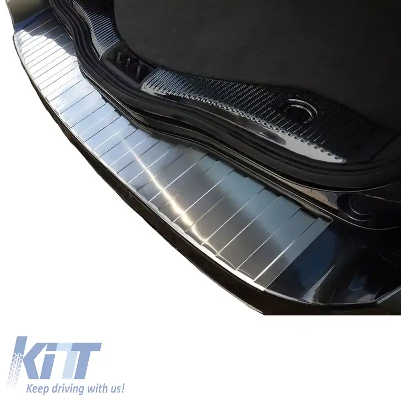 Protector pentru bara spate potrivit pentru Ford Mondeo Mk5 Station Wagon 2014+ Oțel-image-6301166