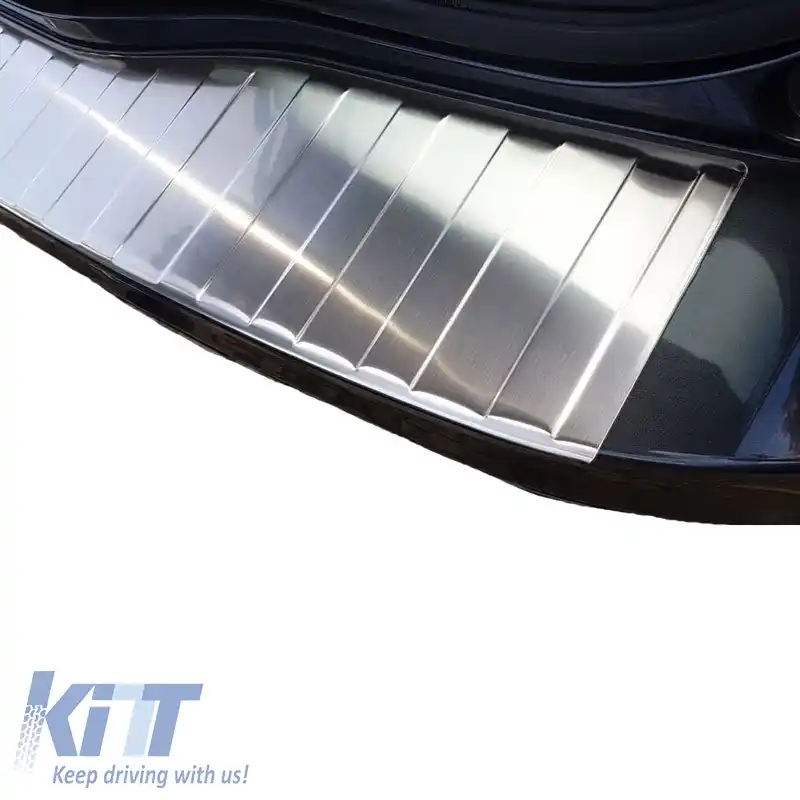 Protector pentru bara spate potrivit pentru Ford Mondeo Mk5 Station Wagon 2014+ Oțel-image-6301167