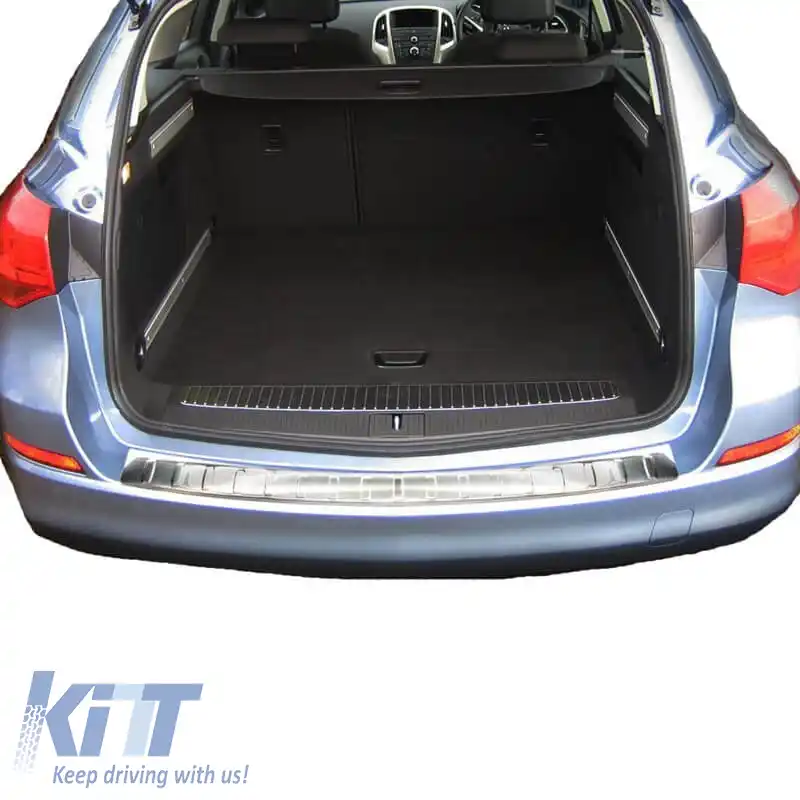 Protector pentru bara spate potrivit pentru Opel Astra IV J 13-15 din oțel-image-6299039