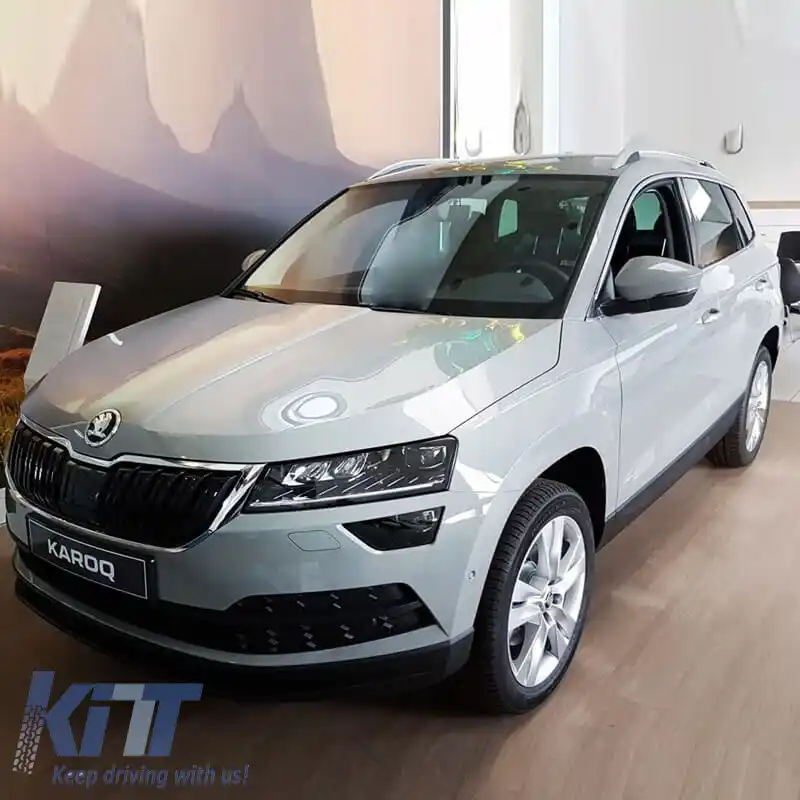 Protector pentru bara spate potrivit pentru Skoda Karoq 17+ din oțel-image-6299013