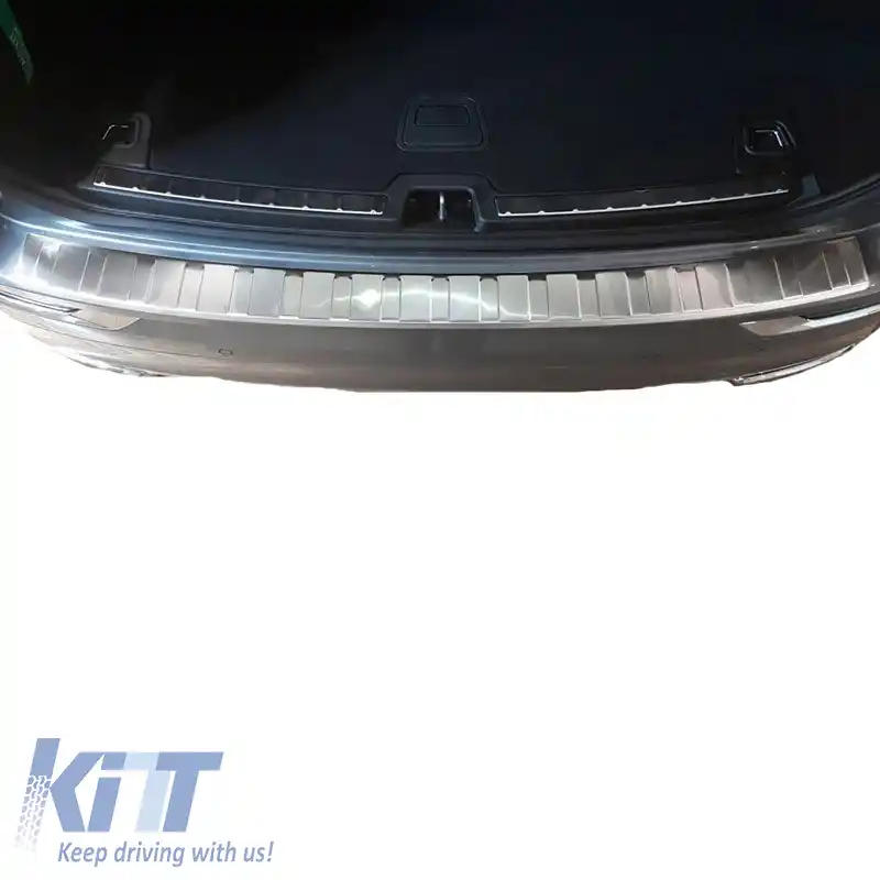 Protector pentru bara spate potrivit pentru Volvo XC60 II 17+ Oțel-image-6298923