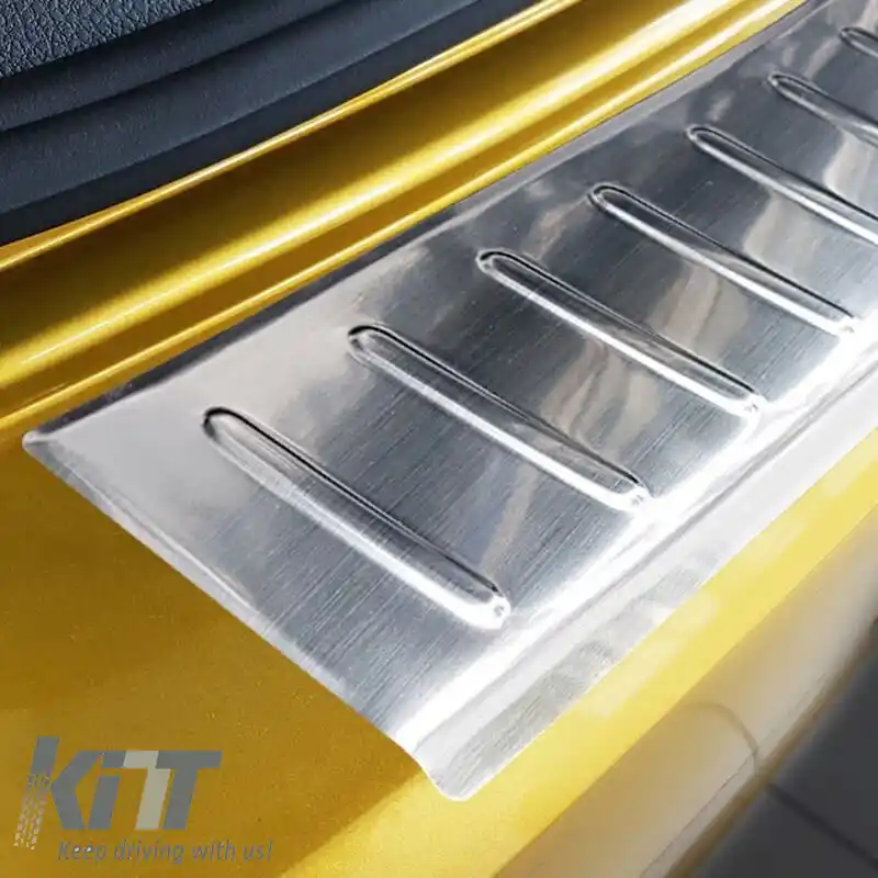 Protector pentru bara spate potrivit pentru VW Golf VII (7) 12-17 17+ Oțel-image-6298761