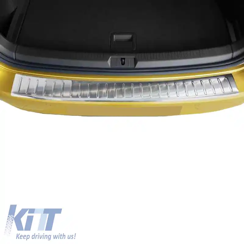 Protector pentru bara spate potrivit pentru VW Golf VII (7) 12-17 17+ Oțel-image-6298762