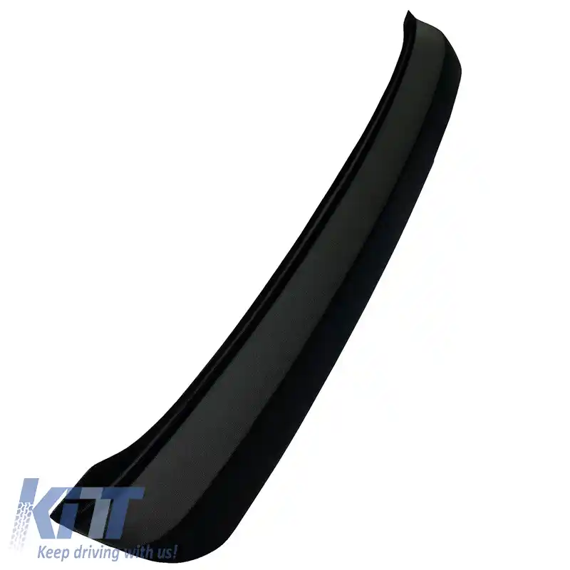 Protector pentru bara spate potrivit pentru VW Passat B8 2015+ Sedan din plastic ABS negru-image-6305673