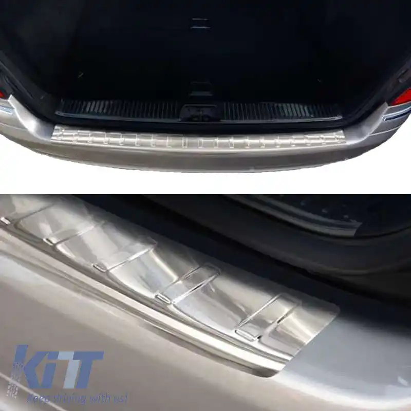 Protector pentru bara spate potrivit pentru Mercedes-Benz E-Class W211 / S211 02-09 Caravan din oțel-image-6298767