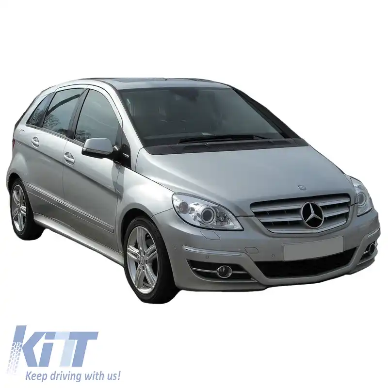 Protector pentru bara spate potrivit pentru Mercedes-Benz B-Class W245 05-11 din oțel-image-6298784