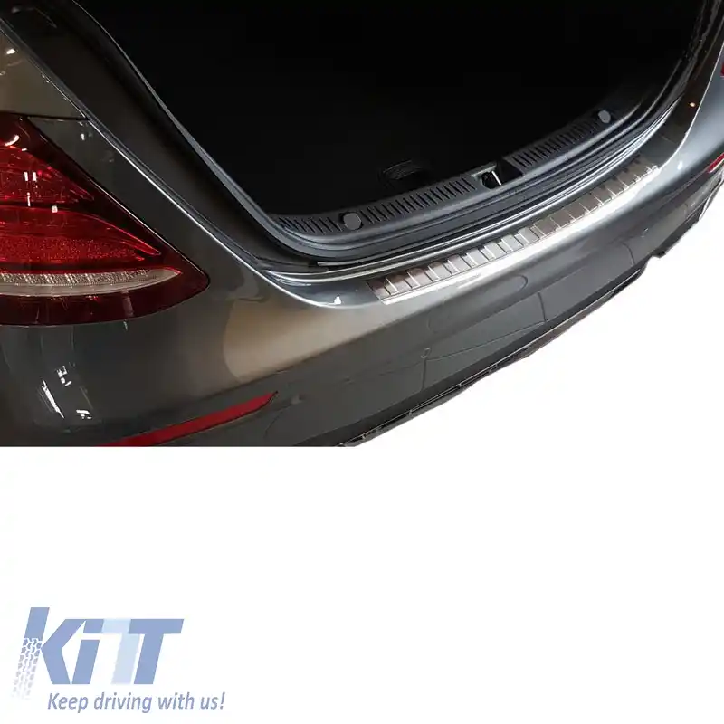 Protector pentru bara spate potrivit pentru Mercedes-Benz E-Class W213 16+ Sedan din oțel-image-6298867