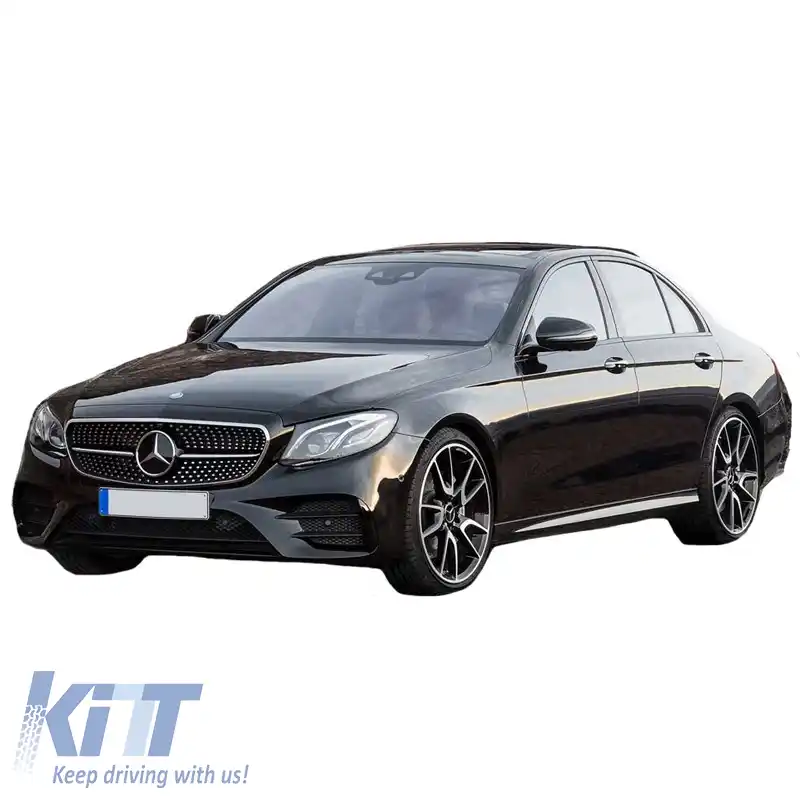 Protector pentru bara spate potrivit pentru Mercedes-Benz E-Class W213 16+ Sedan din oțel-image-6298869