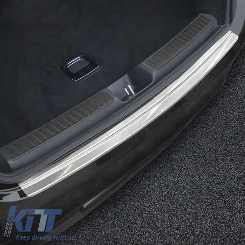 Protector pentru bara spate potrivit pentru Mercedes-Benz GLC X253 / C253 15+ Oțel-image-6299067