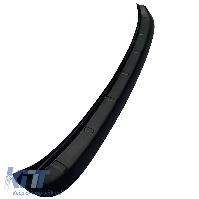 Protector pentru bara spate potrivit pentru Nissan Qashqai J11 2014-2017 din plastic ABS negru-image-6305689