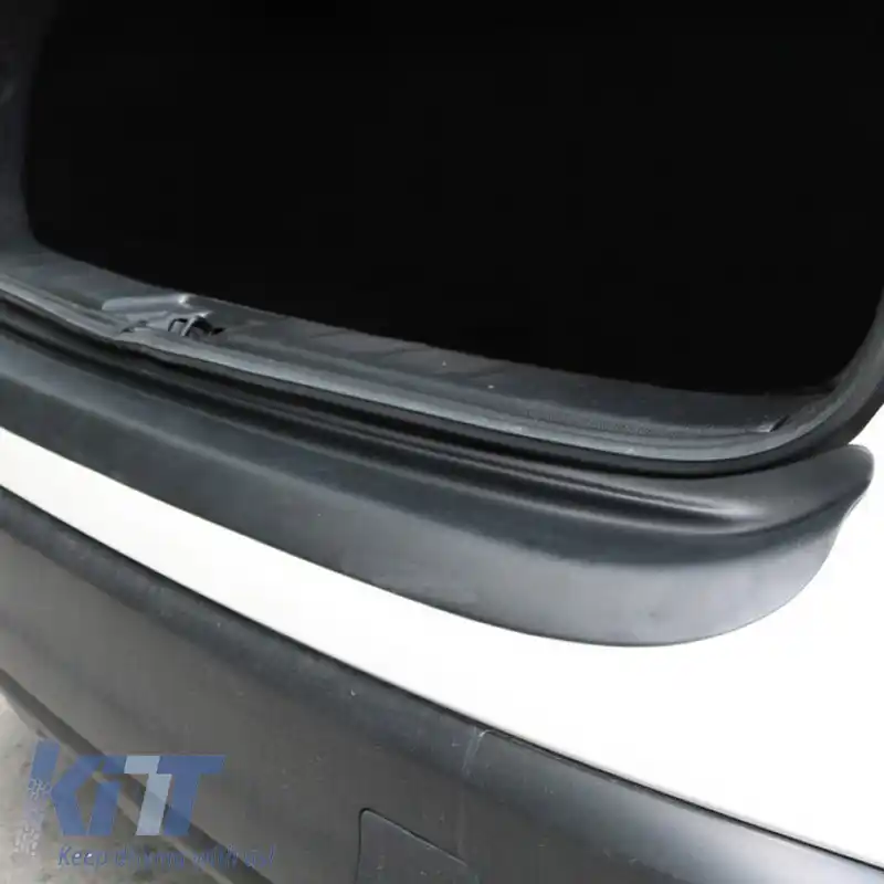Protector pentru bara spate potrivit pentru Nissan Qashqai J11 2014-2017 din plastic ABS negru-image-6305692