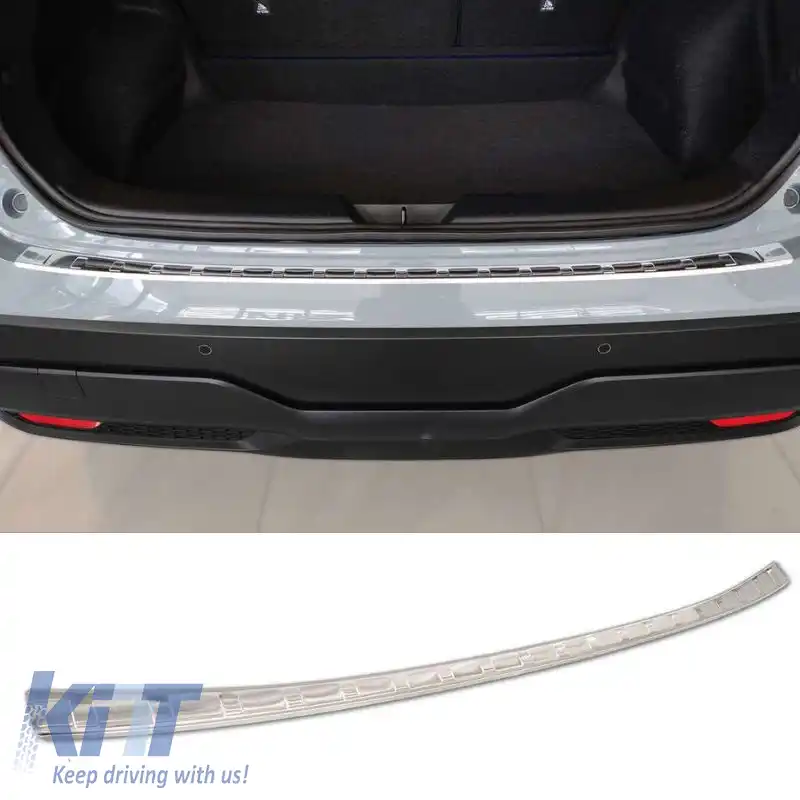 Protector pentru bara spate potrivit pentru Nissan Qashqai 3 (J12) 21+ Oțel-image-6310643