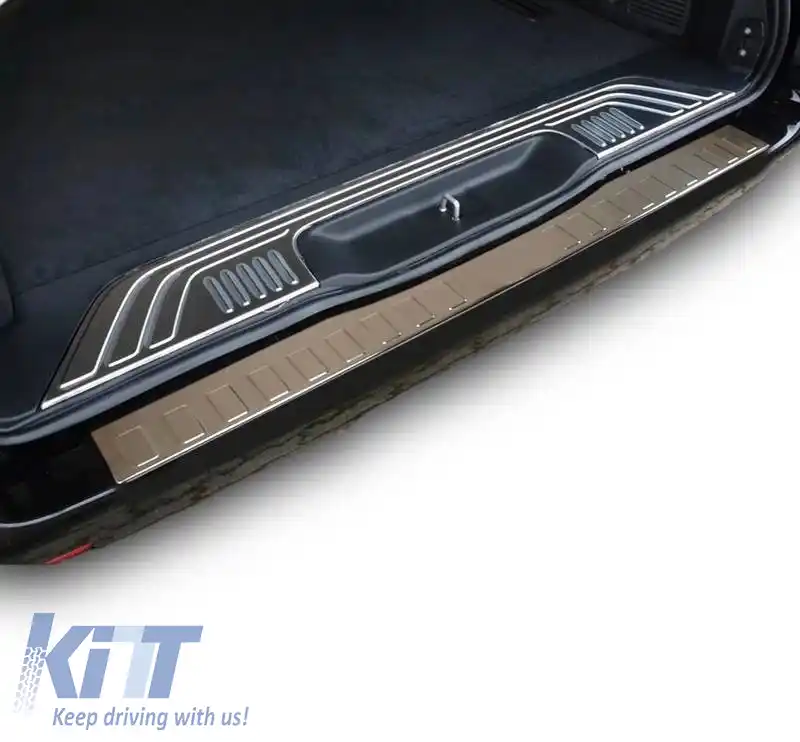 Protector pentru bara spate potrivit pentru Mercedes-Benz Vito W447 14+ din oțel-image-6327785