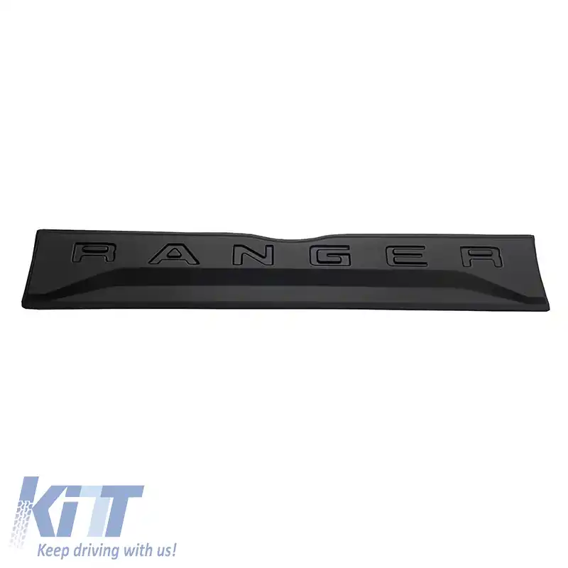 Protector pentru ușa din spate a camionetei, potrivit pentru Ford Ranger 2015+ din plastic ABS negru-image-6309376