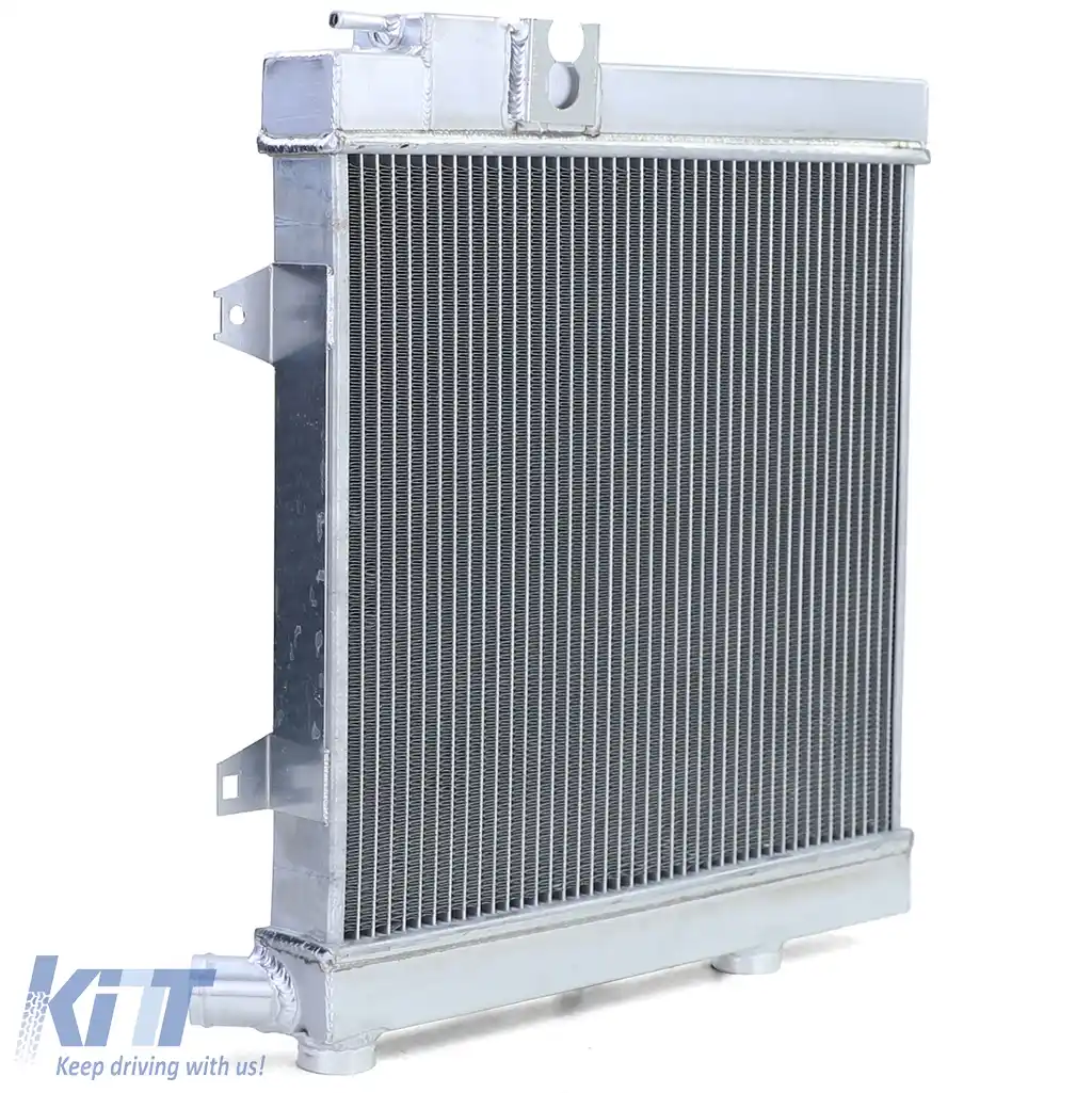 Radiator de apă din aluminiu pentru curse, performant, potrivit pentru BMW Seria 3 E30 M3 85-91-image-6259106
