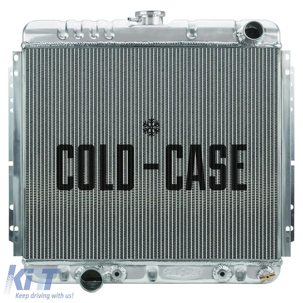 Radiator de performanță din aluminiu Cold-Case de 20 inci, potrivit pentru Ford Mustang 67-70