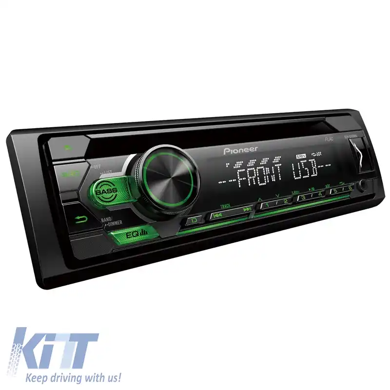 Radio CD USB/Aux Universal 1 Din Pioneer DEH-S121UBG 4x50 Watt cu Telecomandă-image-6315727