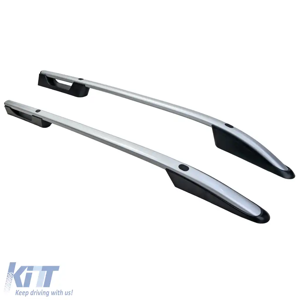 Raft de acoperiș din aluminiu argintiu retrofit potrivit pentru VW Amarok I 2010-2022-image-6326393