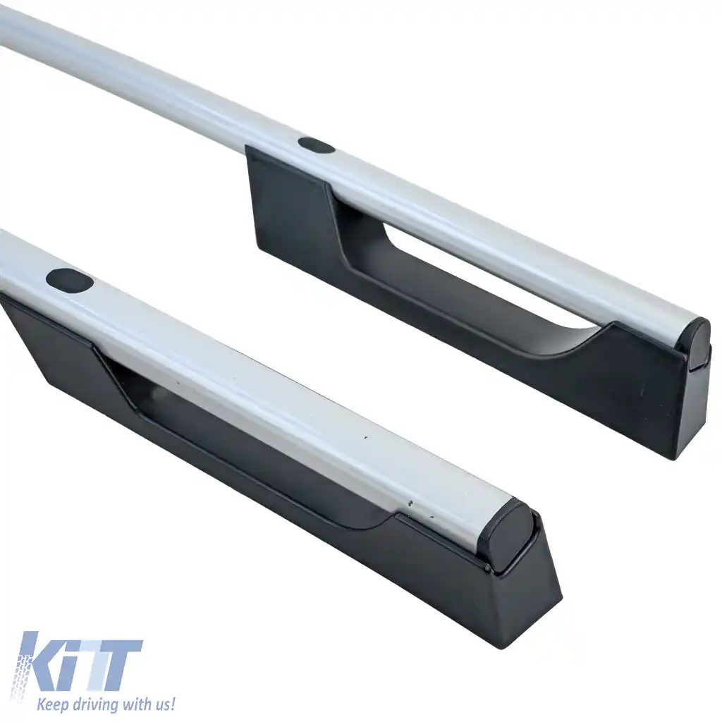 Raft de acoperiș din aluminiu argintiu retrofit potrivit pentru VW Amarok I 2010-2022-image-6326397