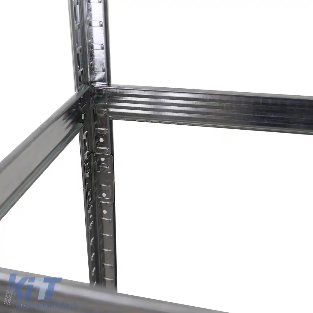 Raft pentru anvelope, suport pentru anvelope, raft de atelier, raft de stocare, raft rezistent, 180x120x40cm-image-6200368