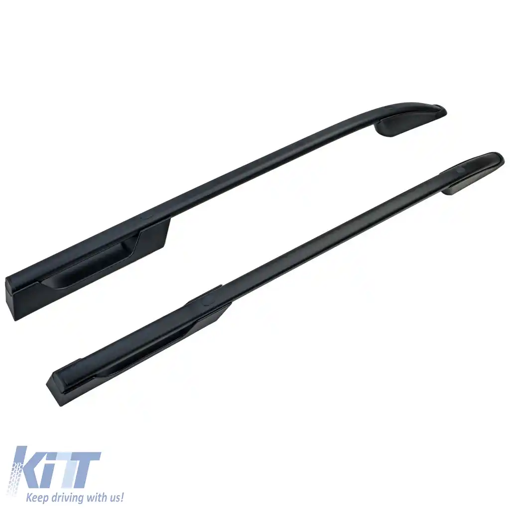 Rafturi de acoperiș din aluminiu negru retrofit, potrivite pentru VW Amarok I 2010-2022-image-6326801