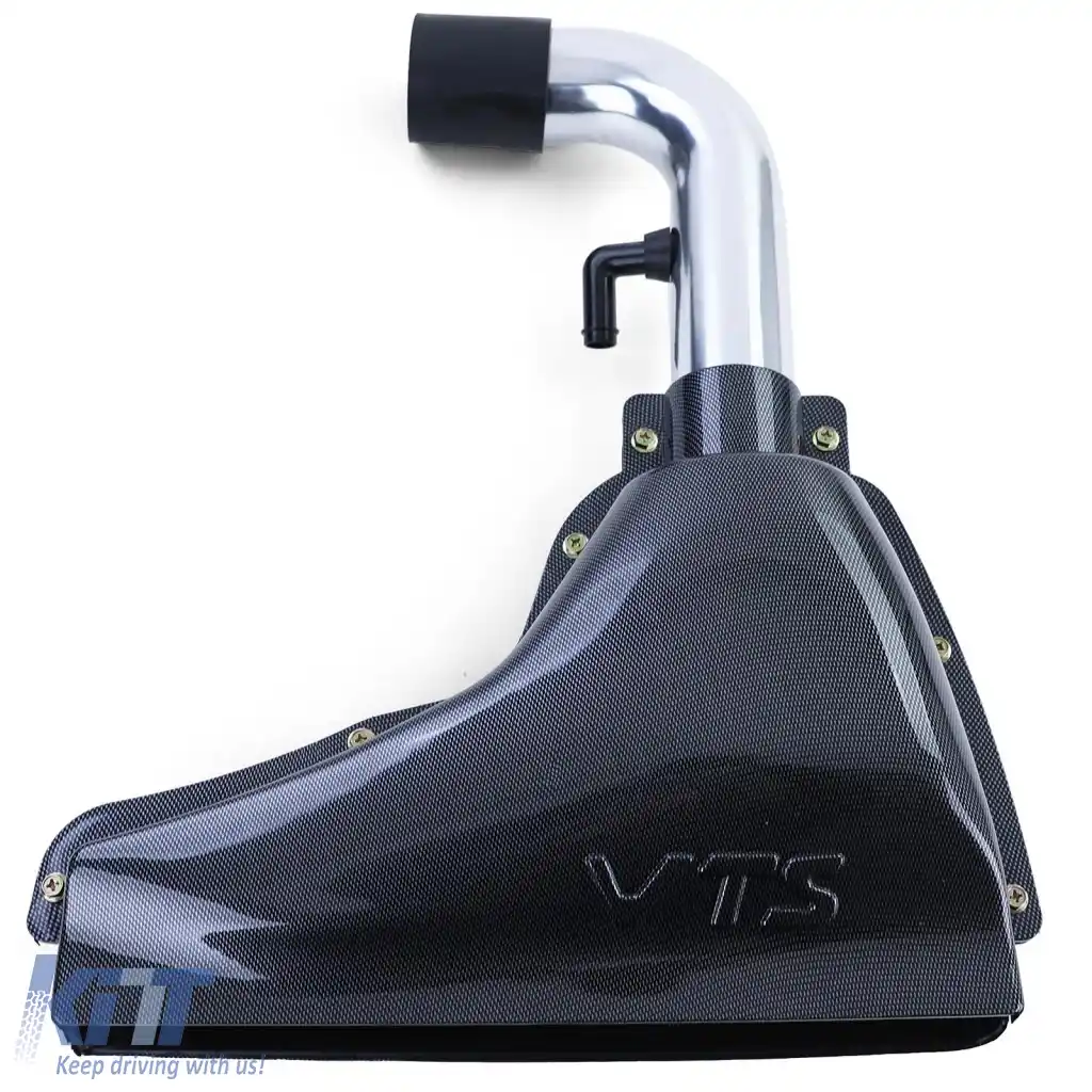 Ram Air Intake Airbox Carbon Look cu Filtru de Aer Sportiv potrivit pentru Citroen Saxo 96-04-image-6277359