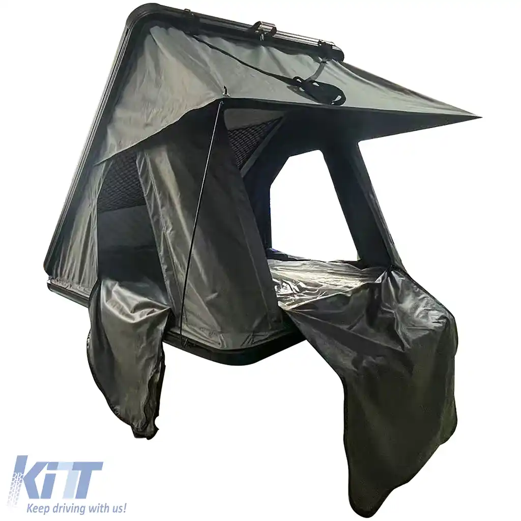 RAMROXX® Cort de acoperiș din ABS Hard Shell Adventure XL 210x130cm potrivit pentru 2-3 persoane-image-6208553