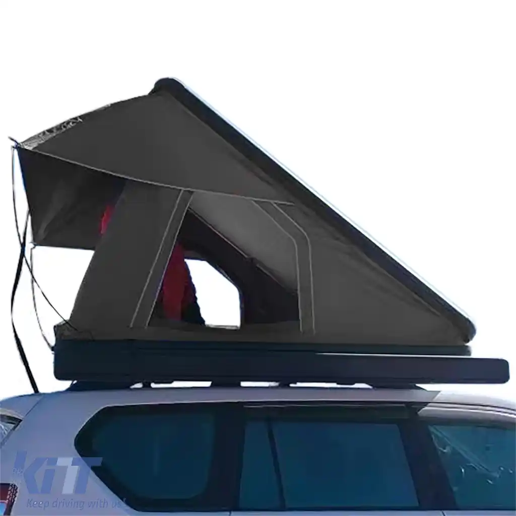 RAMROXX® Cort de acoperiș din ABS Hard Shell Adventure XL 210x130cm potrivit pentru 2-3 persoane-image-6208554