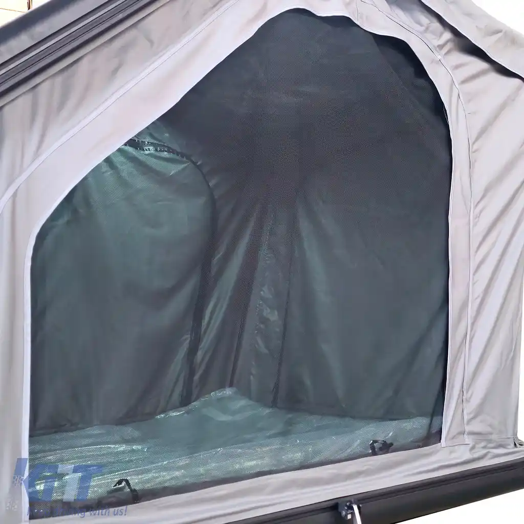 RAMROXX® Cort de acoperiș din ABS Hard Shell Adventure XL 210x130cm potrivit pentru 2-3 persoane-image-6208555