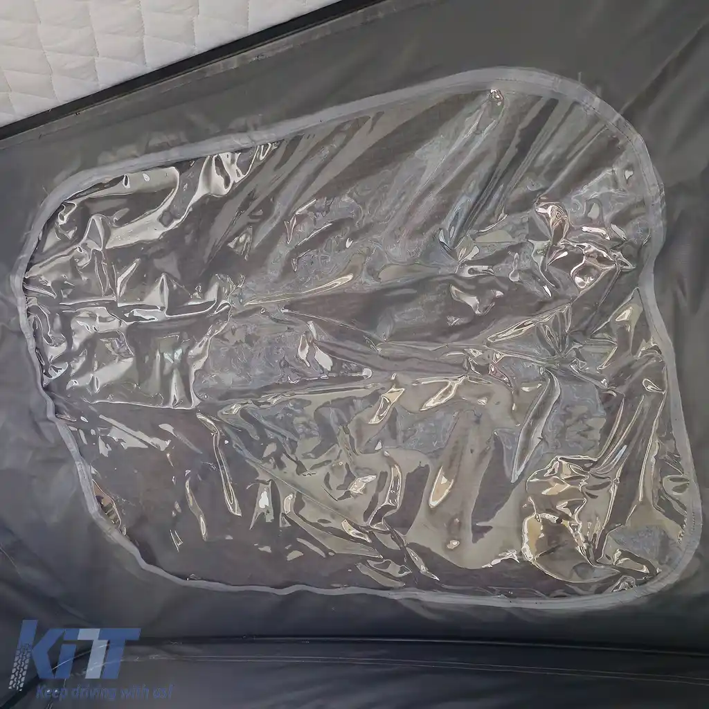 RAMROXX® Cort de acoperiș din ABS Hard Shell Adventure XL 210x130cm potrivit pentru 2-3 persoane-image-6208560