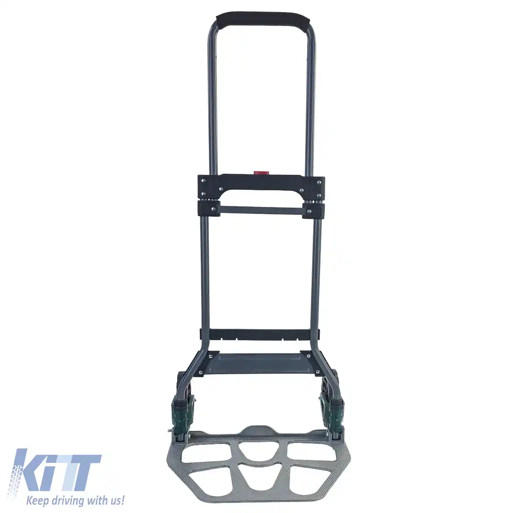 RAMROXX® Cărucior de Transport Pliabil 125 kg – Mâner Telescopic + Roți Mari-image-6211022