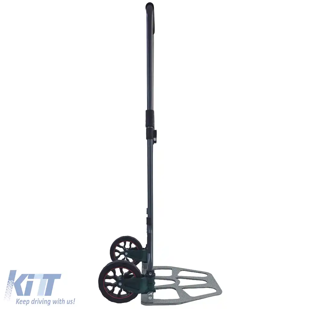 RAMROXX® Cărucior de Transport Pliabil 125 kg – Mâner Telescopic + Roți Mari-image-6211023