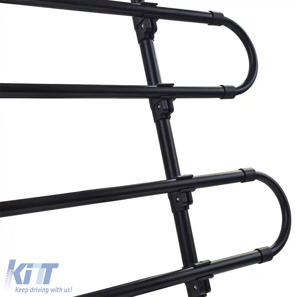 RAMROXX grilaj de protecție pentru câini, barieră de bagaje de până la 140 cm înălțime, potrivită pentru VW Caddy 2004-2025-image-6205698