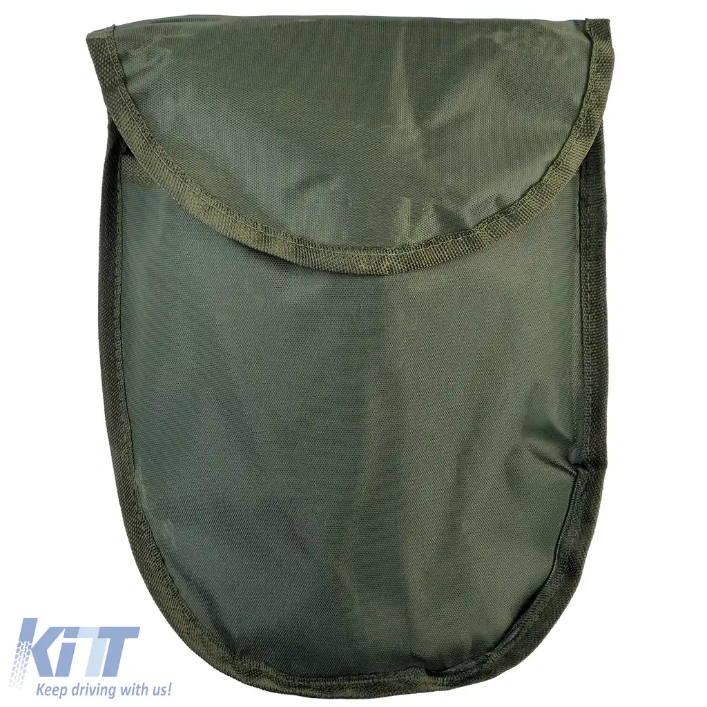 RAMROXX Lopată Pliabilă de Supraviețuire Verde Oliv Lopată Săpăligă Fierăstrău inclusiv. Pungă-image-6205693