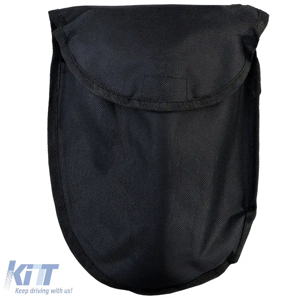 RAMROXX Lopată Pliabilă Supraviețuire Neagră Lopată Săpăligă Fierăstrău incl. Pungă-image-6203570