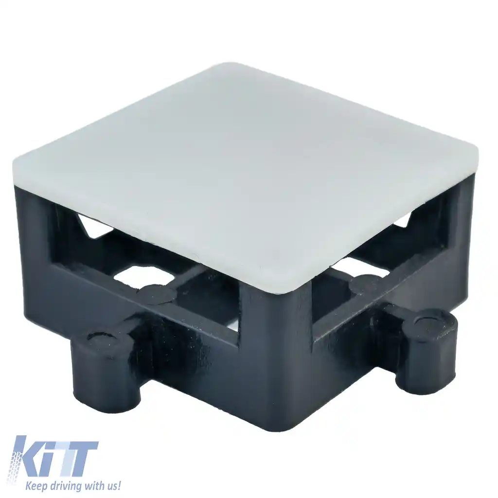 RAMROXX piesă de colț pentru plăci de pardoseală Performance profil încastrat LED 3.5cm x 3.5cm