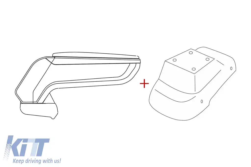 Rati Cotiera model Armster S cu piele eco neagră potrivită pentru Opel Corsa D 2006-2014