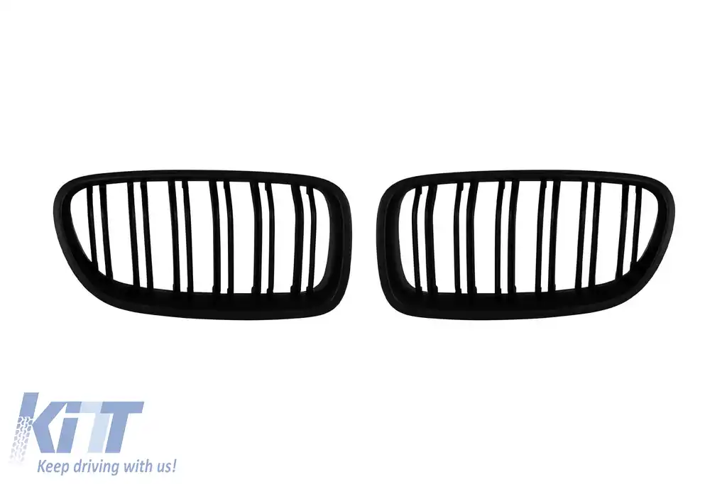 Răcire cu dublu nervură tip M5 mat negru, potrivit pentru BMW Seria 5 F10 sedan, F11 break 2010-2017