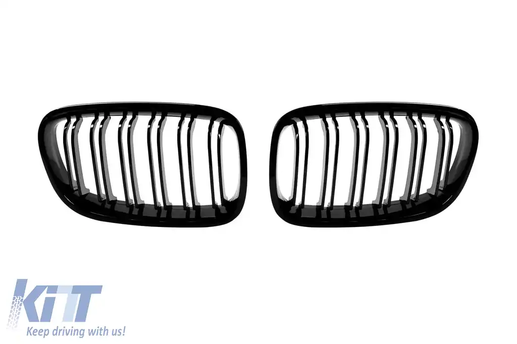 Răcitoare cu nervuri duble potrivite pentru BMW Seria 1 F20 2012-2014 cu 5 uși, lac negru