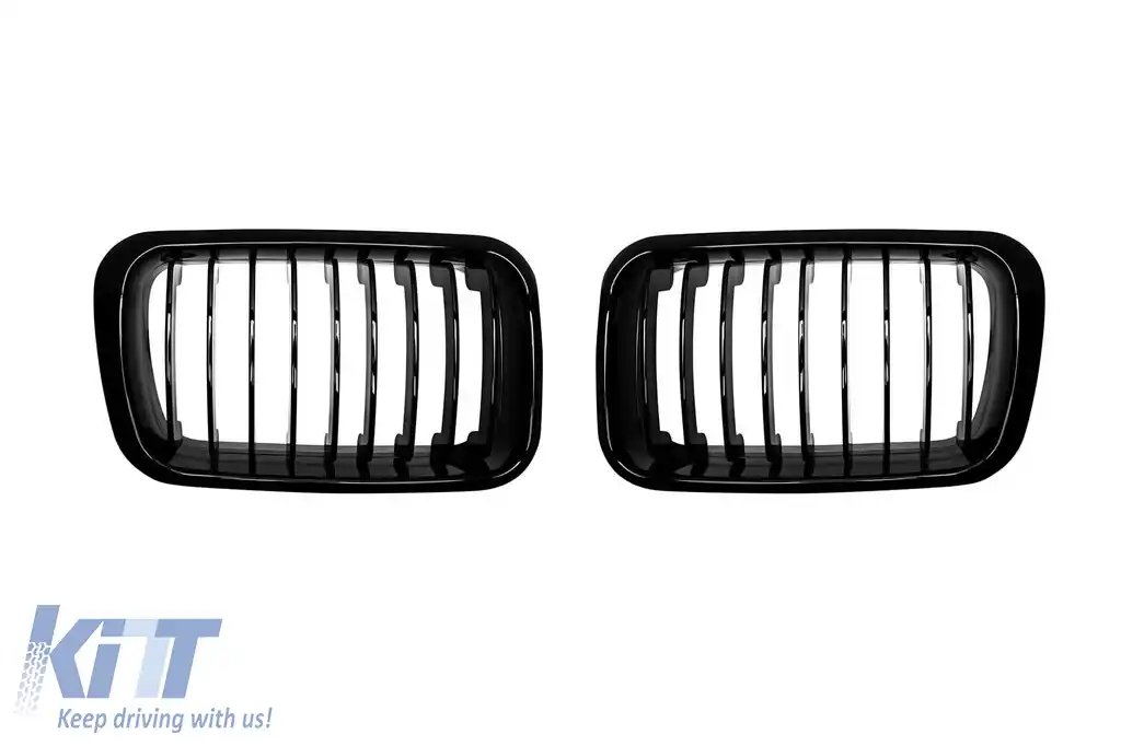 Răcitoare tip M3 cu nervuri simple lac negru potrivite pentru BMW Seria 3 E36 sedan, break, coupe, cabrio, compact 1991-1996