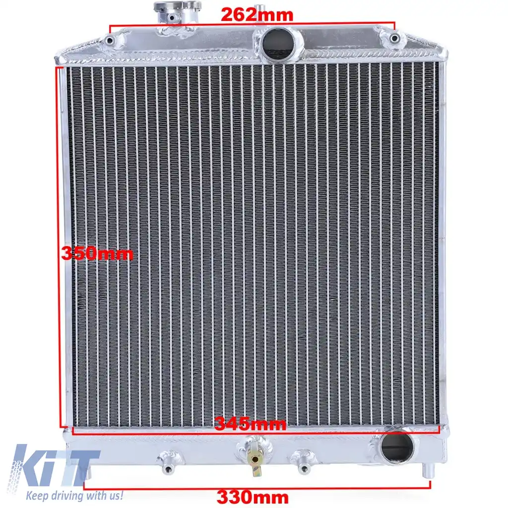 Răcitor de apă din aluminiu de performanță de la Tenzo-R, potrivit pentru Honda Civic EJ EG EH EK 1991-2000-image-6277272