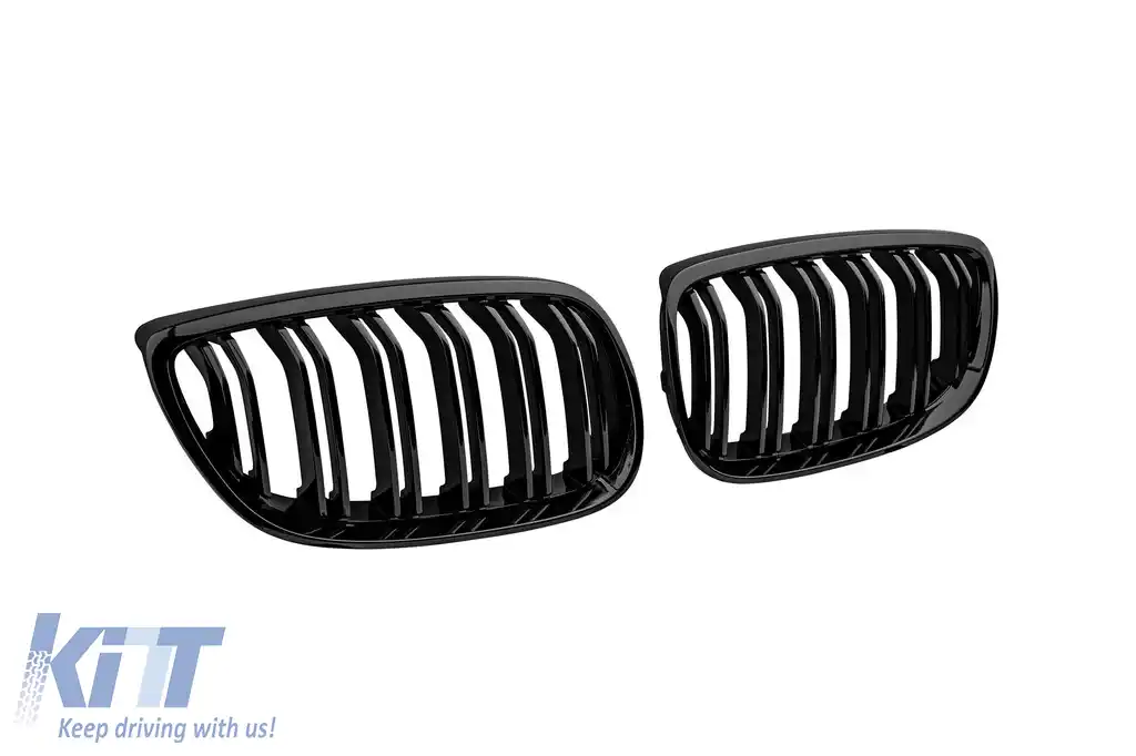 Răcitori negri mat tip M3 potriviți pentru BMW Seria 3 E92 coupe, E93 cabrio 2006-2009-image-6143332