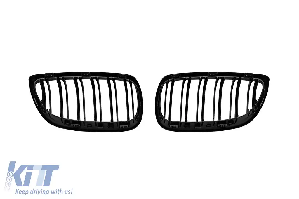 Răcitori negri mat tip M3 potriviți pentru BMW Seria 3 E92 coupe, E93 cabrio 2006-2009-image-6143333