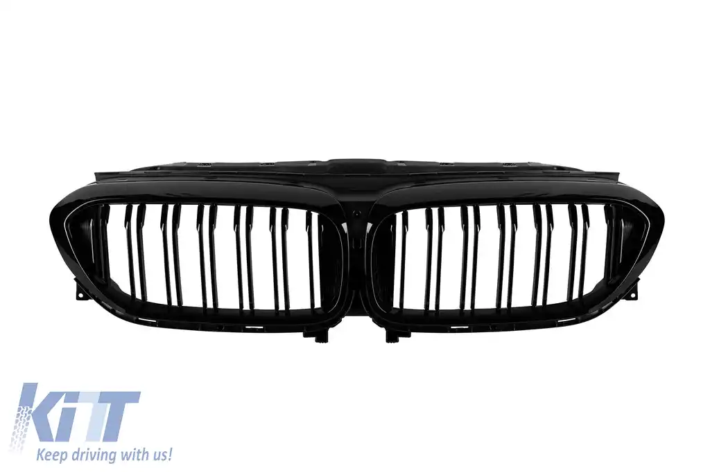 Răcitorii cu dublu nervură tip M5 în lac negru, potriviți pentru BMW Seria 5 G30 sedan, G31 break 2017-2020